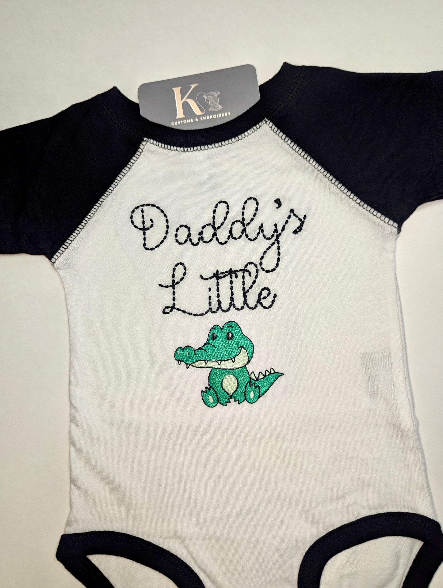 Daddy’s Little Gator Infant Onesie