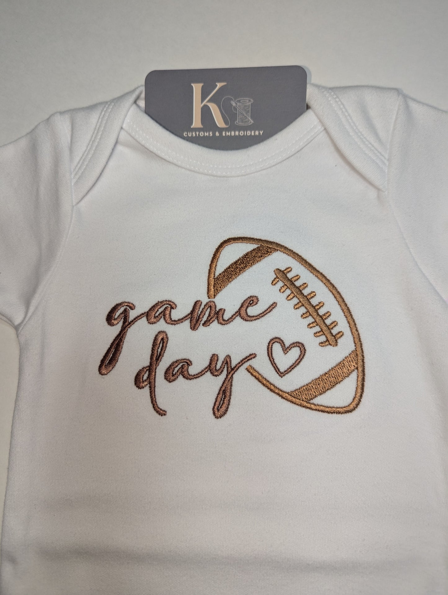 Gameday Football Infant Onesie