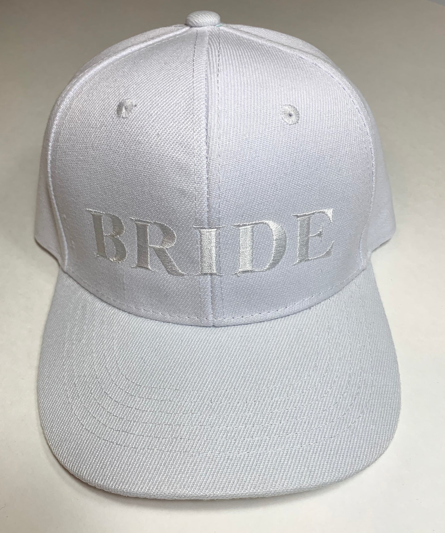 BRIDE Hat/ White on White