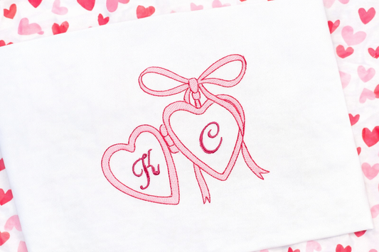 Valentines Locket W/ Initials