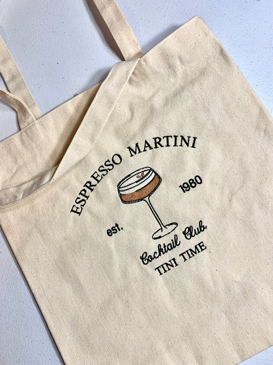 Espresso Martini Tote Bag