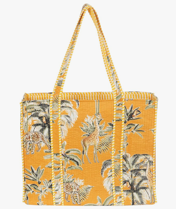 Personalized Tropical Tote